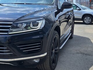 2016 Volkswagen Touareg II Рестайлинг, синий, 3600000 рублей, вид 2
