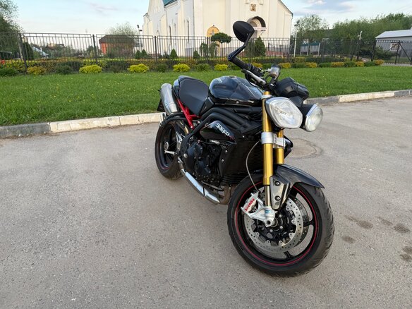 2012 Triumph Speed Triple, чёрный, 695000 рублей - вид 13