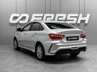 2017 Lada (ВАЗ) Vesta I, серебристый, 790000 рублей, вид 2