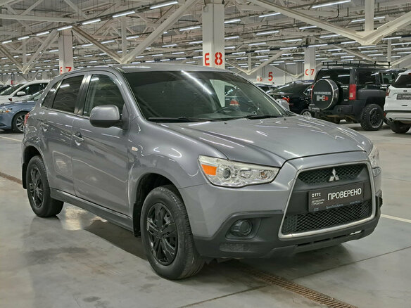 2010 Mitsubishi ASX I, серый, 740000 рублей - вид 2
