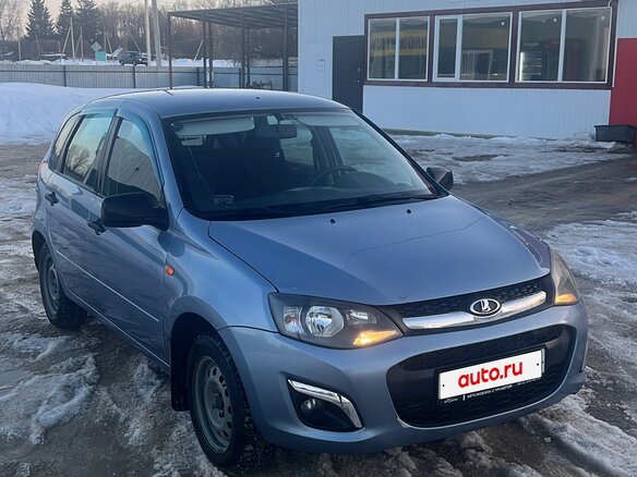 2016 Lada (ВАЗ) Kalina II, серебристый, 500000 рублей - вид 1