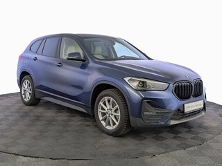 2021 BMW X1 18i sDrive II (F48) Рестайлинг, синий, 2480000 рублей, вид 3