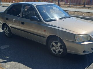 2009 Hyundai Accent ТагАЗ II, бежевый, 420000 рублей, вид 3