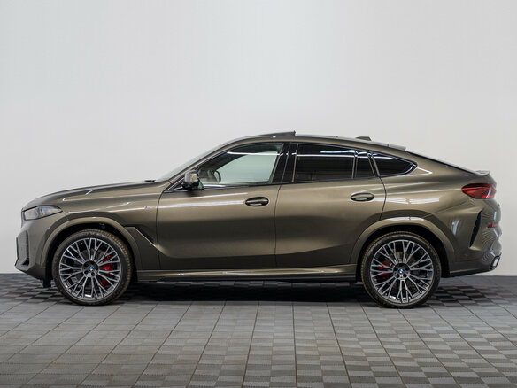 2026 BMW X6 40d III (G06) Рестайлинг, зелёный - вид 4