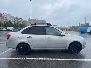 2012 Lada (ВАЗ) Granta I, серебристый, 320000 рублей, вид 2