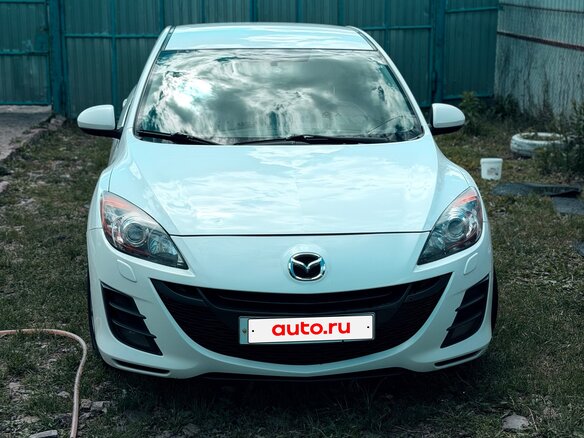 2011 Mazda 3 II (BL), белый, 800000 рублей