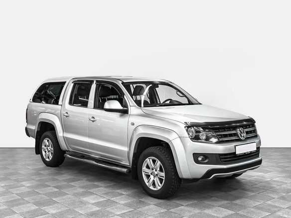 2013 Volkswagen Amarok Double Cab I, серебристый, 2720000 рублей - вид 1