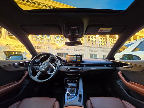 2022 Audi A5 Sportback 40 TFSI II (F5) Рестайлинг, белый, 5500000 рублей - вид 6