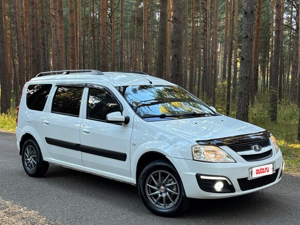 2013 Lada (ВАЗ) Largus I, белый - вид 2