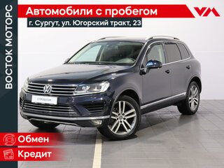 2015 Volkswagen Touareg II Рестайлинг, синий, 2399000 рублей, вид 1