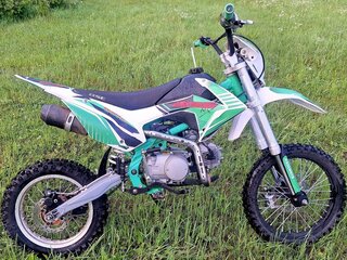 2023 BSE MX 125, зелёный, 70000 рублей, вид 1