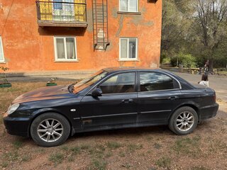 2008 Hyundai Sonata ТагАЗ IV (EF) Рестайлинг, чёрный, 230000 рублей, вид 4