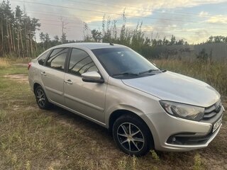 2018 Lada (ВАЗ) Granta I Рестайлинг, серебристый, 515000 рублей, вид 3