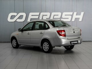 2013 Lada (ВАЗ) Granta I, серебристый, 449000 рублей, вид 2