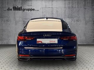 2023 Audi A5 Sportback 35 TFSI II (F5) Рестайлинг, синий, 3850000 рублей, вид 5