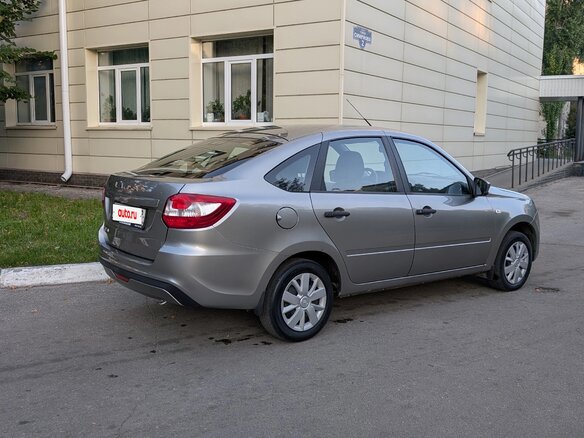 2021 Lada (ВАЗ) Granta I Рестайлинг, серый, 499000 рублей - вид 3