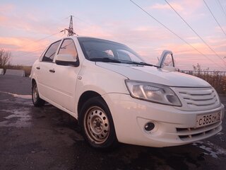 2012 Lada (ВАЗ) Granta I, белый, 360000 рублей, вид 2
