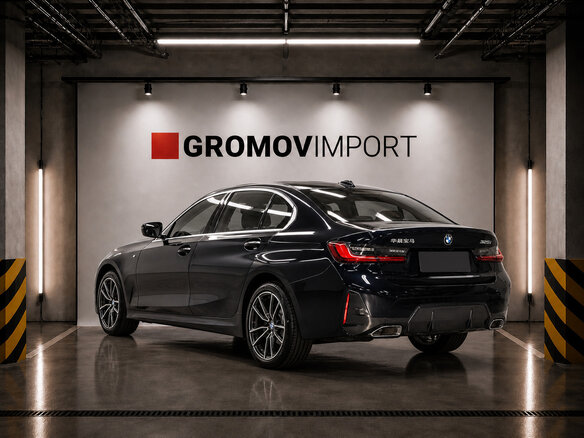 2022 BMW 3 серии Long 320Li VII (G2x) Рестайлинг, синий, 3140000 рублей - вид 3