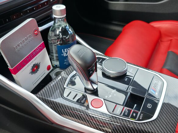2022 BMW M3 Competition Package VI (G80), розовый, 7750000 рублей - вид 33