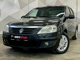 2011 Renault Logan I Рестайлинг, чёрный, 440000 рублей, вид 1