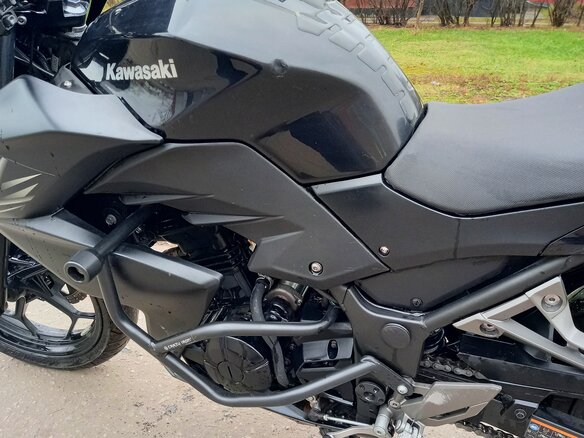 2016 Kawasaki Z 300, чёрный, 385000 рублей - вид 11