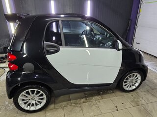 2009 Smart Fortwo II, чёрный, 670000 рублей, вид 3