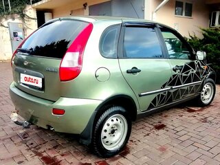 2011 Lada (ВАЗ) Kalina I, зелёный, 320000 рублей, вид 2