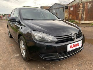 2011 Volkswagen Golf VI, чёрный, 830000 рублей, вид 5