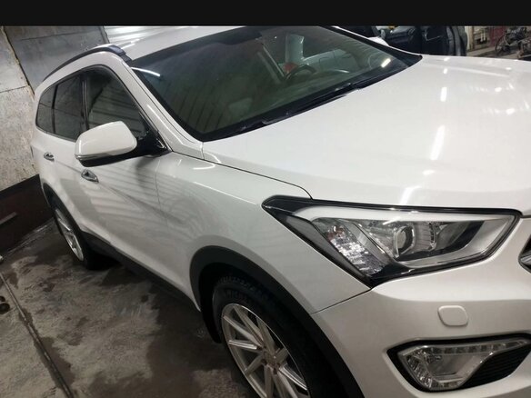 2014 Hyundai Santa Fe Grand III, белый, 1899999 рублей - вид 4