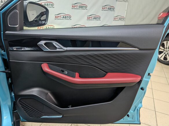 2023 Geely Coolray I Рестайлинг, голубой - вид 18