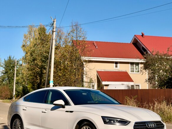 2019 Audi A5 II (F5), белый - вид 24