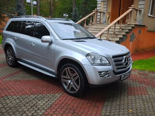 2009 Mercedes-Benz GL-Класс 500 I (X164) Рестайлинг, серый, 4000000 рублей, вид 3