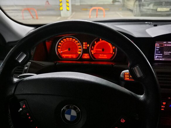 2002 BMW 7 серии Long 745Li IV (E65/E66), чёрный, 1100000 рублей - вид 6