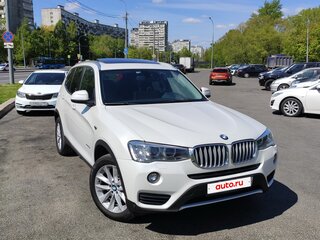 2017 BMW X3 30d xDrive II (F25) Рестайлинг, белый, 2750000 рублей, вид 3