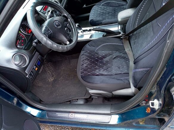 2007 Mazda 6 I (GG) Рестайлинг, синий, 610000 рублей - вид 18