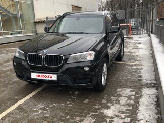 2011 BMW X3 20d xDrive II (F25), чёрный, 2190000 рублей, вид 1