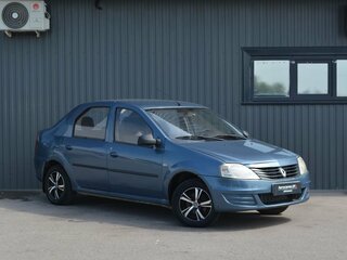 2010 Renault Logan I Рестайлинг, голубой, 229999 рублей, вид 3