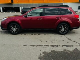 2013 Subaru Outback IV Рестайлинг, красный, 1250000 рублей, вид 4