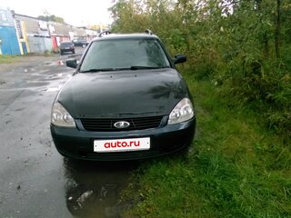 2009 Lada (ВАЗ) Priora I, зелёный, 99000 рублей, вид 2