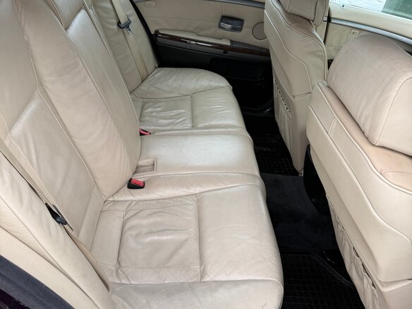 2002 BMW 7 серии 735i IV (E65/E66), фиолетовый, 700000 рублей - вид 5