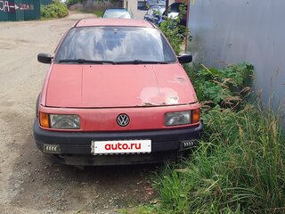 1989 Volkswagen Passat B3, красный, 90000 рублей, вид 2