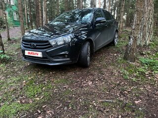 2021 Lada (ВАЗ) Vesta I, чёрный, 900000 рублей, вид 2