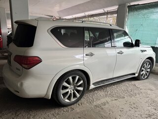 2014 Infiniti QX80 I, белый, 1715000 рублей, вид 3