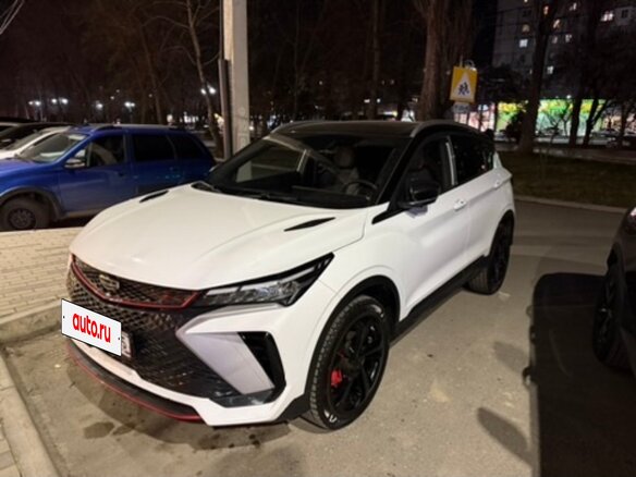 2024 Geely Coolray I Рестайлинг, белый, 1900000 рублей