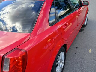 2007 Chevrolet Lacetti I, красный, 400000 рублей, вид 4