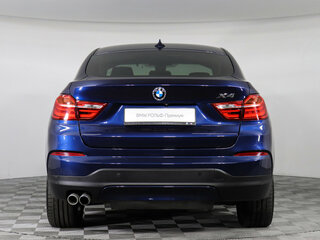 2018 BMW X4 28i I (F26), синий, 2850000 рублей, вид 4