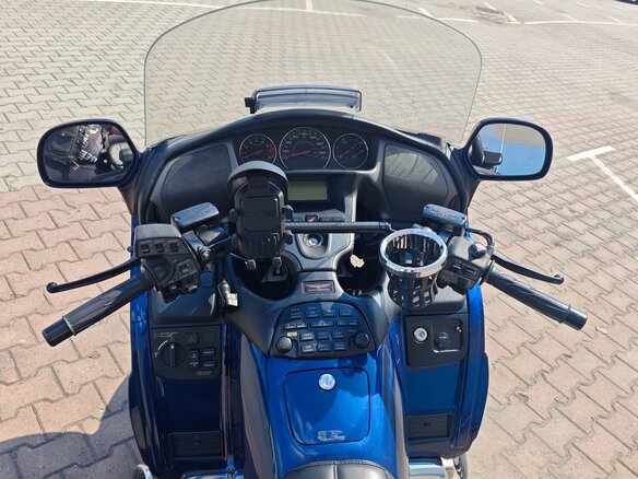 2007 Honda GL 1800 Gold Wing, синий, 900000 рублей - вид 8