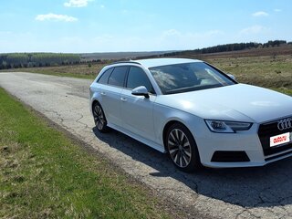 2019 Audi A4 V (B9), белый, 1800000 рублей, вид 2