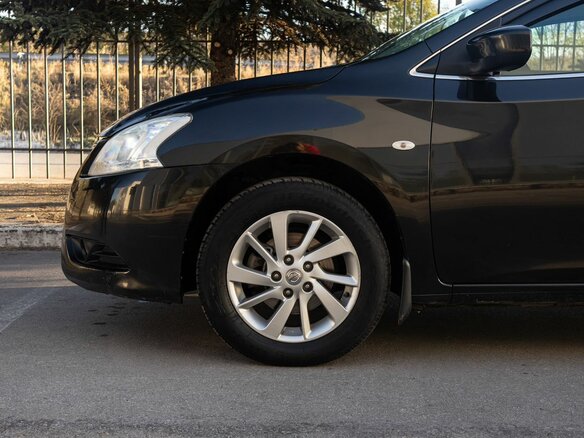 2015 Nissan Sentra VII (B17), чёрный - вид 8