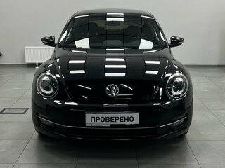 2013 Volkswagen Beetle II (A5), чёрный, 1420000 рублей, вид 2